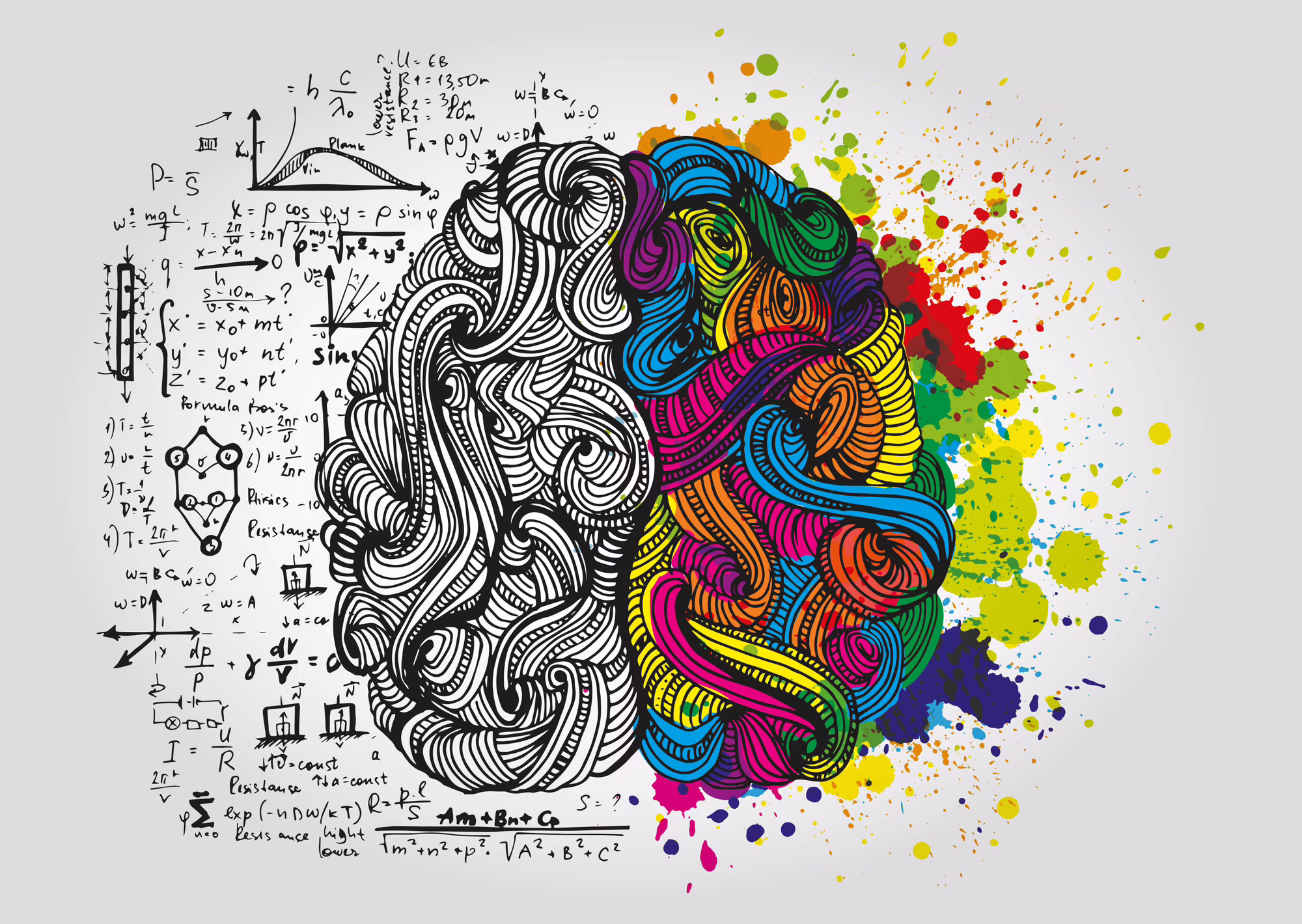 Grafik Analytic-Creative-Brain